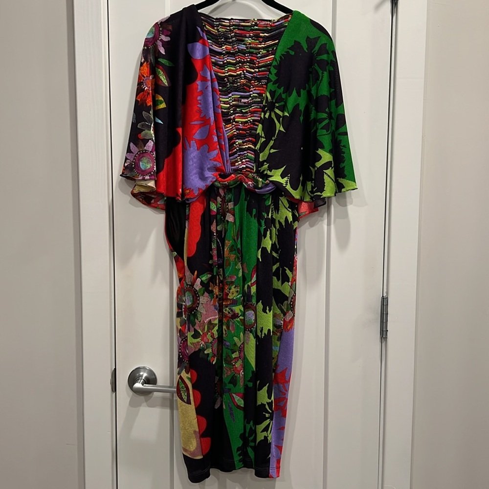 Anthropologie Ranna Gill Sabatina Dress S (As Seen on Beyoncé in Blue Video) - Picture 7 of 8
